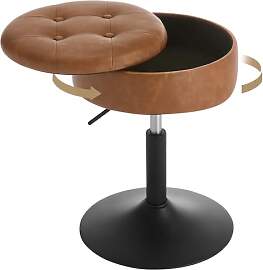 WOLTU Schminktisch Stuhl, Sitzhocker mit Stauraum, 
