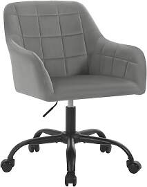 WOLTU Schreibtischstuhl drehbar, Schminktisch