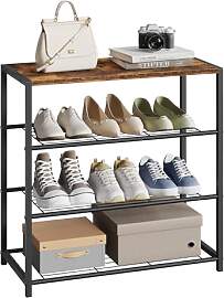 WOLTU Schuhbank Schuhregal mit Sitzfläche