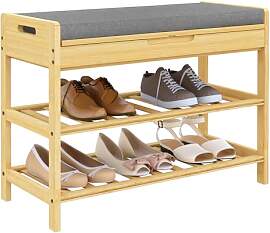 WOLTU Schuhregal Schuhschrank mit Sitzbank,