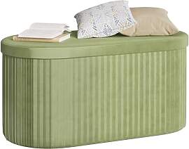 WOLTU Sitzbank mit Stauraum, Sitztruhe faltbar mit 