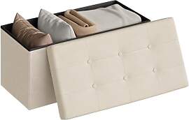 WOLTU Sitzhocker mit Stauraum Sitzbank faltbar