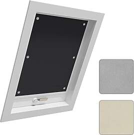 WOLTU Thermo Dachfenster Rollo ohne Bohren