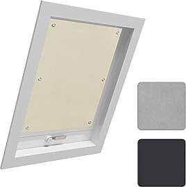 WOLTU Thermo Dachfenster Rollo ohne Bohren