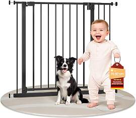 WOLTU Treppenschutzgitter 75–97 cm,