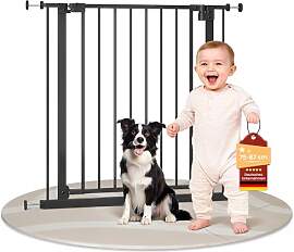 WOLTU Treppenschutzgitter 75–97 cm,