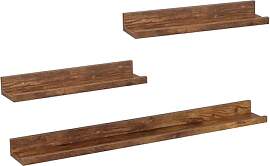 WOLTU Wandregal, Regal Wand 3er Set, Hängeregal