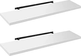 WOLTU Wandregal Volato Set von 2 Regalen Wandboard 