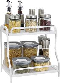 Womanht Badezimmer-Organizer mit 2 Ebenen,