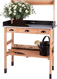 WONDERMAKE® Premium Pflanztisch aus Kirschbaum