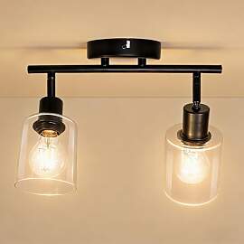 Wondlumi Deckenstrahler LED 2 Flammig E27