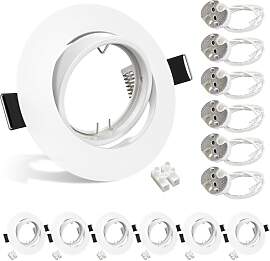 Wondlumi Einbaustrahler LED Rahmen GU5,3 LED Spot