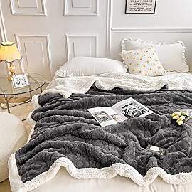 WONGS BEDDING Kuscheldecke 150x200 Flauschig