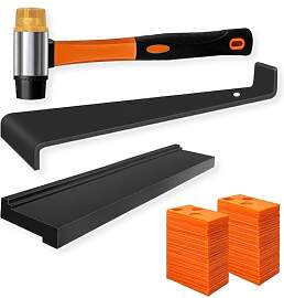 Wonninek Laminatboden Set, 43-teiliges Komplettset 