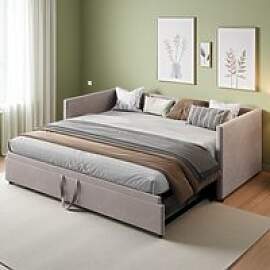WoodenAura Schlafsofa 90/180x200 cm, Tagesbett,