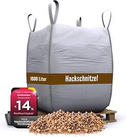 Woodlogger Hackschnitzel aus Kiefer 1600 L |