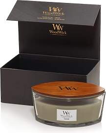 WoodWick Duftkerzen Geschenkset | Fireside Ellipse 