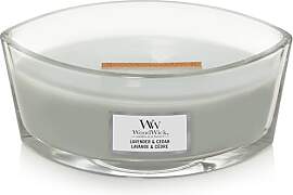 WoodWick ellipsenförmige Duftkerze mit