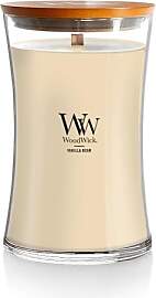 WoodWick Große Duftkerze im Sanduhrglas mit