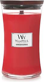 WoodWick Große Hourglass Duftkerze | Crimson