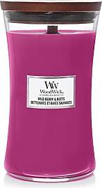 WoodWick Große Hourglass Duftkerze | Wild Berry