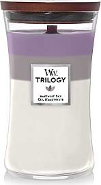 WoodWick große Trilogy- Duftkerze in Sanduhrglas