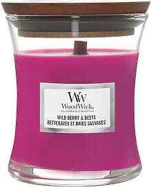 WoodWick Mittelgroße Duftkerze im Sanduhrglas mit 