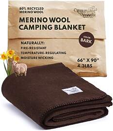 Woolly Mammoth Woolen Co. Campingdecke,
