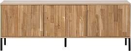 Woood TV-Schrank Eiche beige, 3 Türen - Woood,