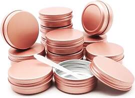 Wopanxye 12 Stück 30ml metall dosen,