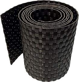 workingHOUSE Polyrattan-Sichtschutzstreifen,