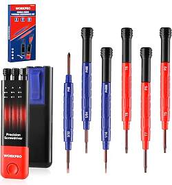 WORKPRO Mini Schraubenzieher Set 6tlg.,