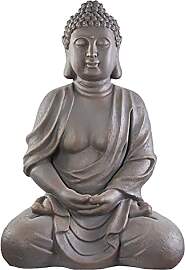 Worldconnection XXXL Großer Buddha 70 cm Garten