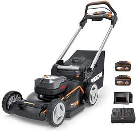 WORX WG749E Akku Rasenmäher 40V (2x20V)