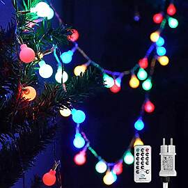 WOWDSGN Kugel Lichterkette,30M 300LEDs