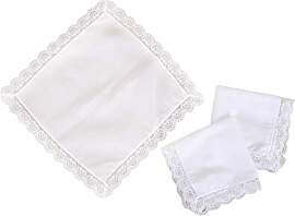 WOWOWO 25x25cm Frauen Plain White Square
