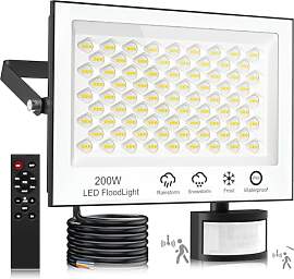 wowspeed LED Strahler Mit Bewegungsmelder Außen - 
