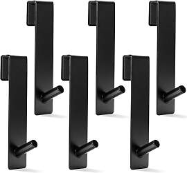 WPPQWP 6 Stück Duschhaken für Glaswand, Haken