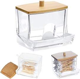 WQNNQW Wattestäbchen Behälter,Wattestäbchenbox