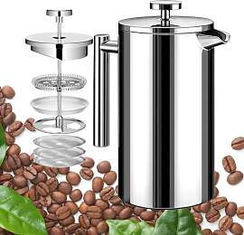 Wrobic Kaffeebereiter French Press 1,5 Liter
