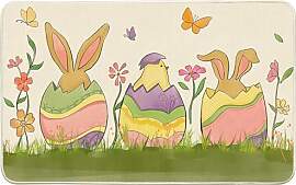 WROYGVY Fußmatte Ostern, osterdeko fußabtreter
