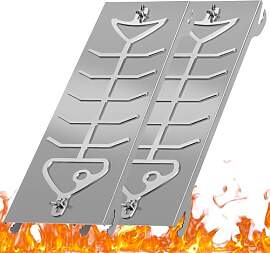 WUCHAITOO Edelstahl Flammlachshalter für