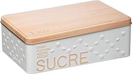 Würfelzuckerdose aus metall "scandinave