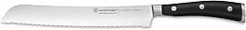 WÜSTHOF Classic Ikon Bread Knife, 20 cm, Black