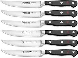 WÜSTHOF Classic Steakmessersatz mit 6 Messern,