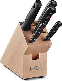 WÜSTHOF Gourmet Messerblock mit 5 Artikeln, 6cm,