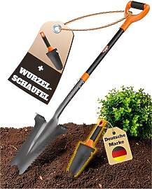 Wurzelspaten mit [Sägezahn Handschaufel] im Set | 