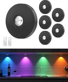 WUYOR USB Aufladbar LED Spots Akku mit