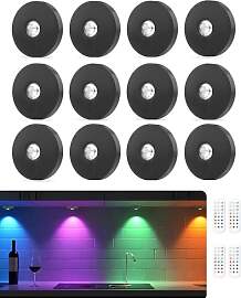 WUYOR USB Aufladbar LED Spots Akku mit