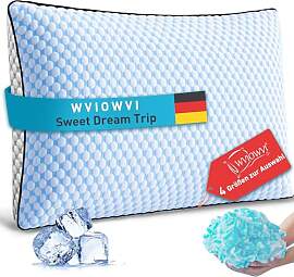WVIOWVI Memory Foam Kissen, Kühlendes Kopfkissen, 